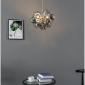 Suspension moderne à 17 verres noirs fumés - Bartali|Lustre|Kosilum Suspension moderne à 17 verres noirs fumés - Bartali|Lustre|Kosilum