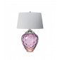 Lampe de table Samara Nickel poli en métal - Plaque de verrerie 45,7 Cm|Lampes à poser|Luminaire Center