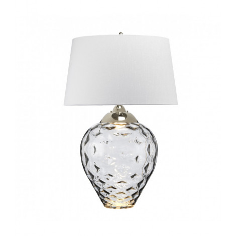 Lampe de table Samara Verre teinté de fumée 51 Cm|Lampes à poser|Luminaire Center