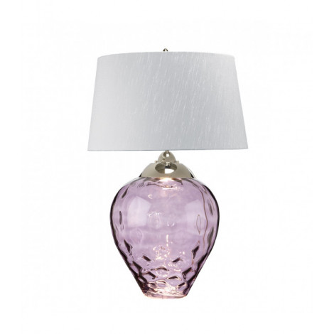 Lampe de table Samara Verre teinté de prune 51 Cm|Lampes à poser|Luminaire Center