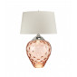 Lampe de table Samara Verre teinté saumon 51 Cm|Lampes à poser|Luminaire Center