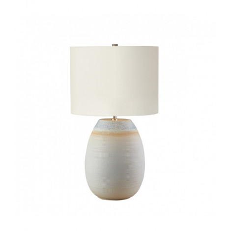 Lampe de table Seychelles Bleu et sable 61 Cm|Lampes à poser|Luminaire Center