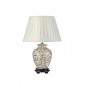 Lampe de table Soling Crème avec orange et vert 50 Cm|Lampes à poser|Luminaire Center