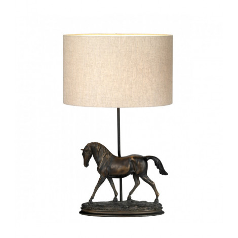 Lampe de table Spirit Bronze patine 65,5 Cm|Lampes à poser|Luminaire Center