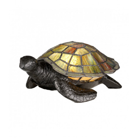 Lampe de table Tiffany Animal Lamps Bronze vintage 10 Cm|Lampes à poser|Luminaire Center