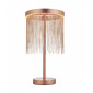 Lampe Design Zelma Acier Plaque de cuivre brossée,cuivre 1 ampoule 40cm|Lampes à poser|Luminaire Center