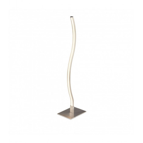 Lampe LED intégré Wave Aluminium Argent satiné 1 ampoule 54cm|Lampes à poser|Luminaire Center