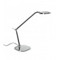 Lampe de table Queen Zamac Chrome,noir 1 ampoule 49,1cm|Lampes à poser|Luminaire Center