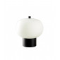 Lampe LED intégré Ilargi Verre Cendre sombre 25,5 Cm|Lampes à poser|Luminaire Center