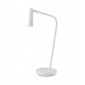 Lampe de table Gamma Acier blanc 46,5 Cm|Lampes à poser|Luminaire Center