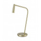 Lampe de table Gamma Acier Or satiné 46,5 Cm|Lampes à poser|Luminaire Center