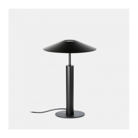 Lampe LED intégré Acrylique,acier Noir,sablé 1 ampoule 40,5cm|Lampes à poser|Luminaire Center