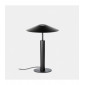 Lampe LED intégré Acrylique,acier Noir,sablé 1 ampoule 40,5cm|Lampes à poser|Luminaire Center