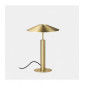 Lampe LED intégré Acrylique,acier Or,sablé 1 ampoule 40,5cm|Lampes à poser|Luminaire Center