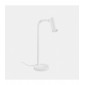 Lampe de table Simply Aluminium,acier blanc 1 ampoule 50,7cm|Lampes à poser|Luminaire Center