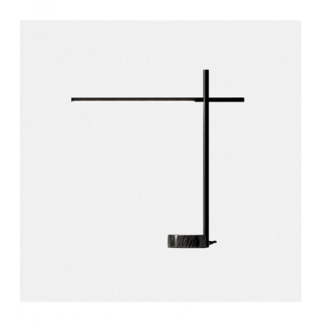 Lampe LED intégré Tubs Aluminium,acier Opale,noir métallique|Lampes à poser|Luminaire Center