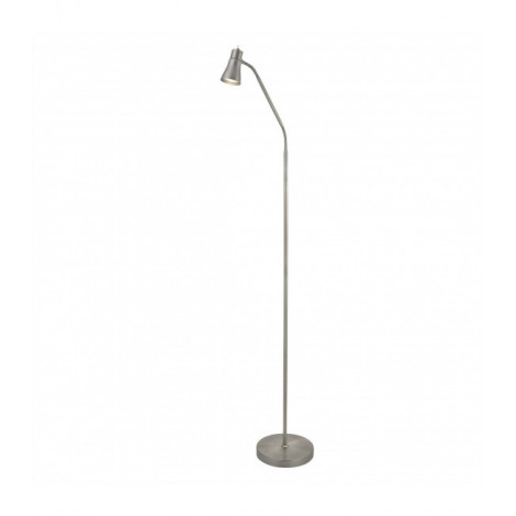 Lampe de bureau Fusion Acier Argent satiné 1 ampoule 167cm|Lampes à poser|Luminaire Center
