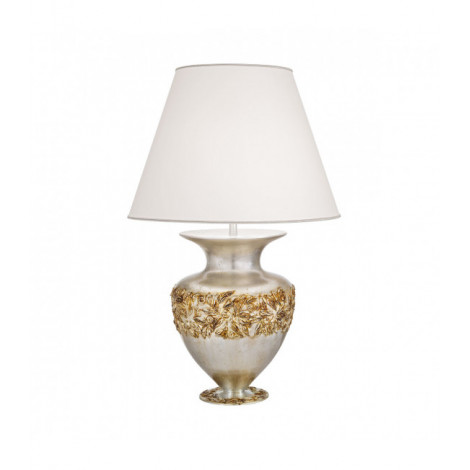 Lampe de table Anfora Chrome 1 ampoule 90cm|Lampes à poser|Luminaire Center