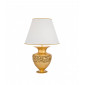 Lampe de table Anfora 24 carats d'or 1 ampoule 65cm|Lampes à poser|Luminaire Center