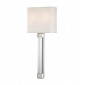 Lampe avec abat jour Larissa Acier Nickel poli 2 ampoules 54,6cm|Lampes à poser|Luminaire Center