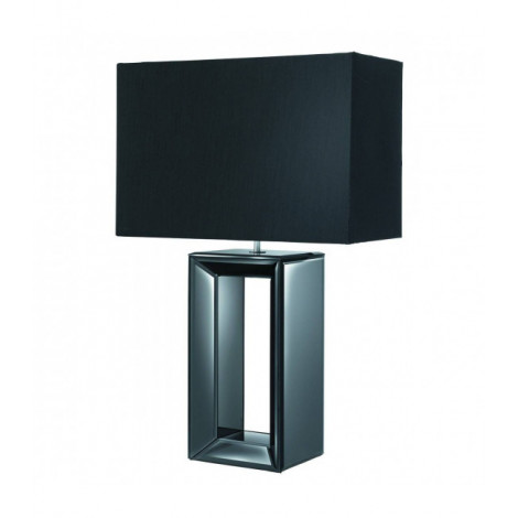 Lampe de table Mirror Miroir noir 1 ampoule 58cm|Lampes à poser|Luminaire Center