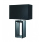Lampe de table Mirror Miroir noir 1 ampoule 58cm|Lampes à poser|Luminaire Center