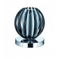 Lampe de table globe Claw Chrome,acrylique fumé 1 ampoule 14cm|Lampes à poser|Luminaire Center