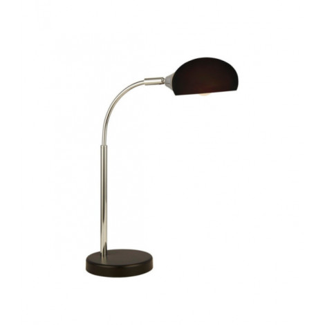 Lampe de table Astro Acier doux,verre Noir,Chromé|Lampes à poser|Luminaire Center