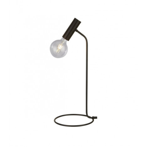 Lampe de table Dulwich Acier doux Noir mat|Lampes à poser|Luminaire Center