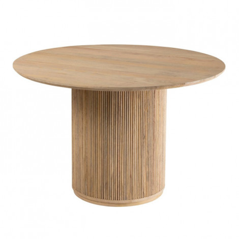 Table de Repas Design en Bois "Vincent" 120cm Naturel|Table|Paris Prix