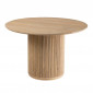 Table de Repas Design en Bois "Vincent" 120cm Naturel|Table|Paris Prix