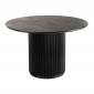 Table de Repas Design en Bois "Vincent" 120cm Noir|Table|Paris Prix