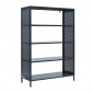 Bibliothèque PANTONE métal bleu nuit h145cm|Bibliothèque|Baita Home
