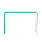 Console GINZA verre trempé transparent 110cm|Console|Baita Home