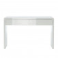 Console DARWIN laqué blanc brillant 2 tiroirs|Console|Baita Home