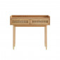 Console LEON chêne et cannage rotin 100cm|Console|Baita Home