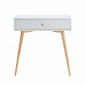 Console ANNETTE Blanc 1 Tiroir - L80cm|Console|Baita Home