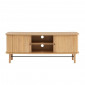 Meuble tv ERNEST frêne portes tambour|Meuble TV|Baita Home