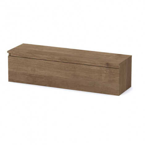 Meuble TV MARINA effet bois foncé 138cm|Meuble TV|Baita Home