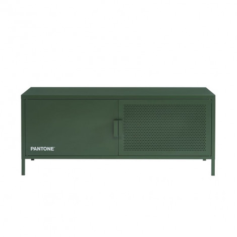 Meuble tv PANTONE métal kaki 120cm|Meuble TV|Baita Home