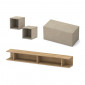 Ensemble de rangements muraux MARINA|Meuble TV|Baita Home