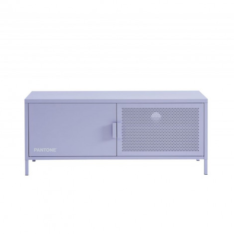 Meuble tv PANTONE métal lilas 120cm|Meuble TV|Baita Home