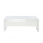 Table basse DARWIN laqué blanc brillant 1 tiroir|Table Basse|Baita Home