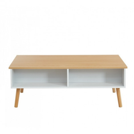 Table basse OLEA laqué blanc mat plateau relevable|Table Basse|Baita Home