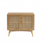 Buffet INES effet chêne et cannage rotin l90cm|Buffet|Baita Home