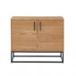 Buffet BRIXTON placage frêne 2 portes 90cm|Buffet|Baita Home