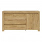 Buffet HOLTEN effet chêne 156cm|Buffet|Baita Home