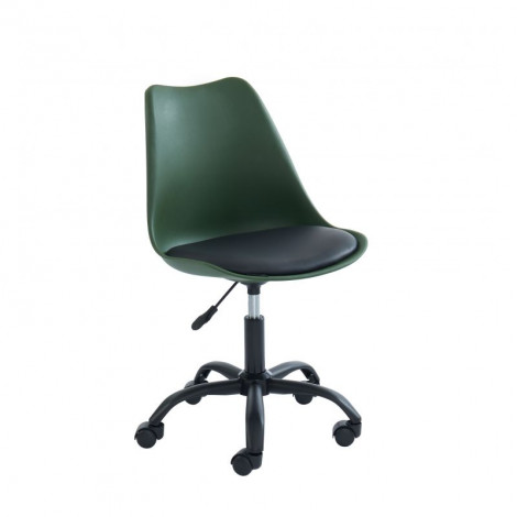 Chaise de bureau à roulettes PANTONE kaki|Chaise|Baita Home
