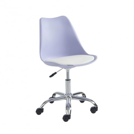 Chaise de bureau PANTONE lilas 5 roulettes|Chaise|Baita Home