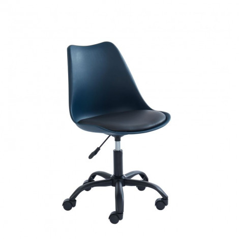 Chaise de bureau à roulettes PANTONE bleu nuit|Chaise|Baita Home